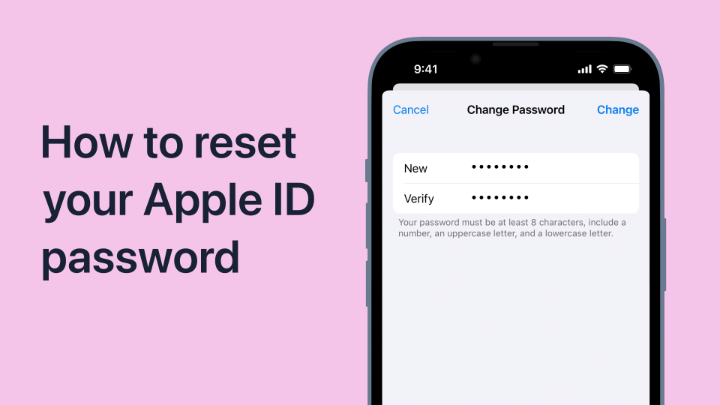 Change your Apple ID password - Apple Support