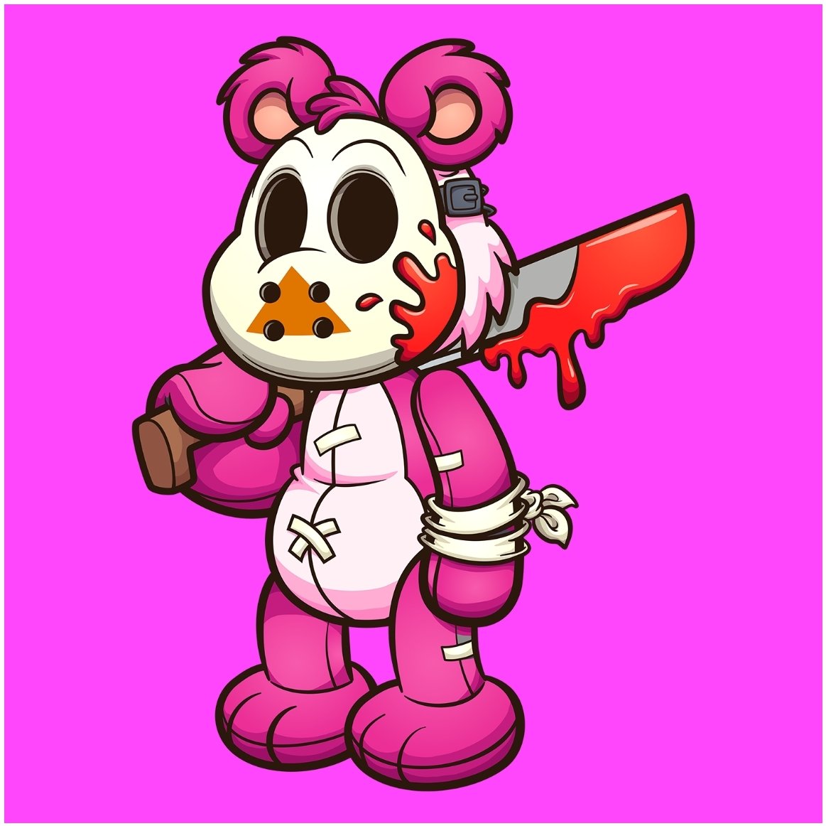 @tearbearz fantastic art. #Cryptocom #cro #cryptocomnft #FFTB