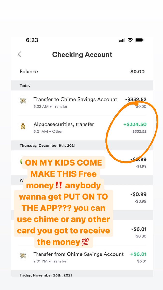 Char_Letta's tweet photo. ANYONE WANNA MAKE SONE FREE MONEY?👀 
ON MY KIDSSSS YALL SLEEPING ON THIS APP! Literally made this off A app. If you need THE APP, DM ME ‼️💯 https://t.co/dgZp5Rr85z