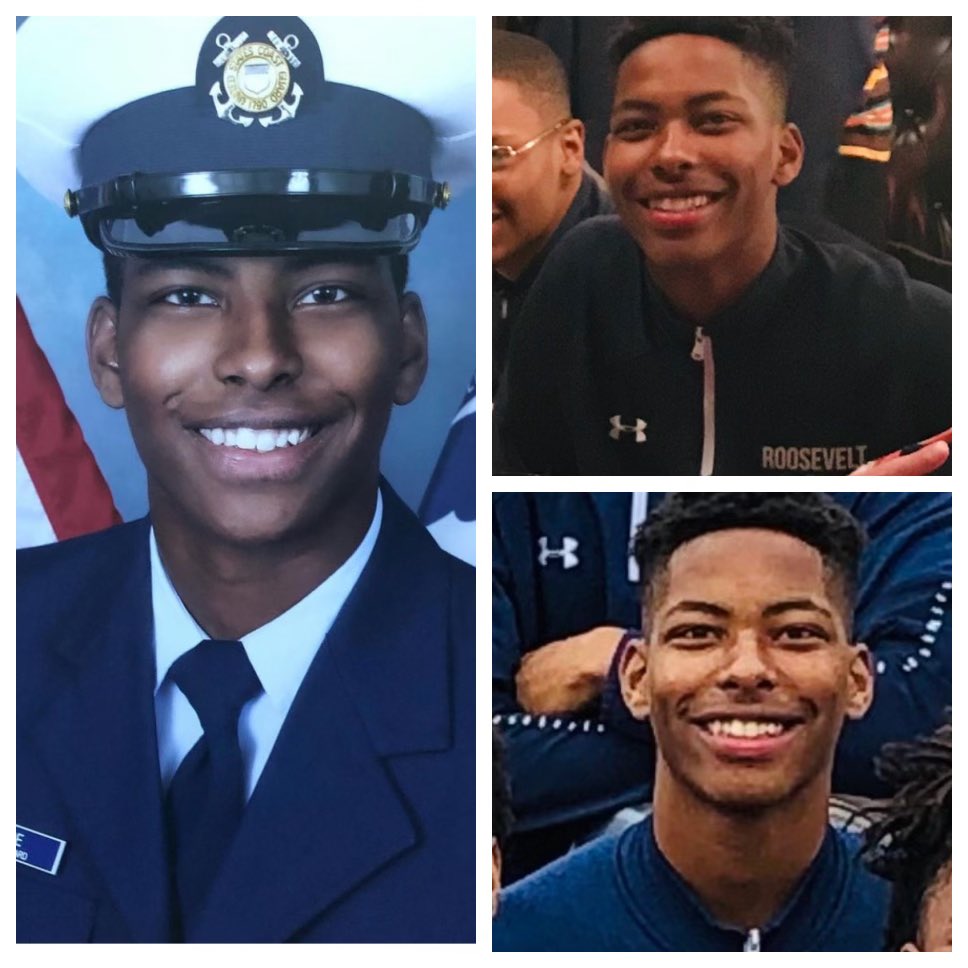 Roosevelt Basketball (@roosevelt_hoops) on Twitter photo 1st Class Smile
1st Class Human Being
1st Team All-District
1st Class Service for our Country
Sean Moore will be greatly missed by our Roosevelt basketball family and friends. Rest in Heaven young man! 💔
<a href="/WeAreTRHS/">Theodore Roosevelt High School - NEISD</a>
<a href="/TRathletics/">Roosevelt Athletics</a> 1st Class Smile
1st Class Human Being
1st Team All-District
1st Class Service for our Country
Sean Moore will be greatly missed by our Roosevelt basketball family and friends. Rest in Heaven young man! 💔
<a href="/WeAreTRHS/">Theodore Roosevelt High School - NEISD</a>
<a href="/TRathletics/">Roosevelt Athletics</a>