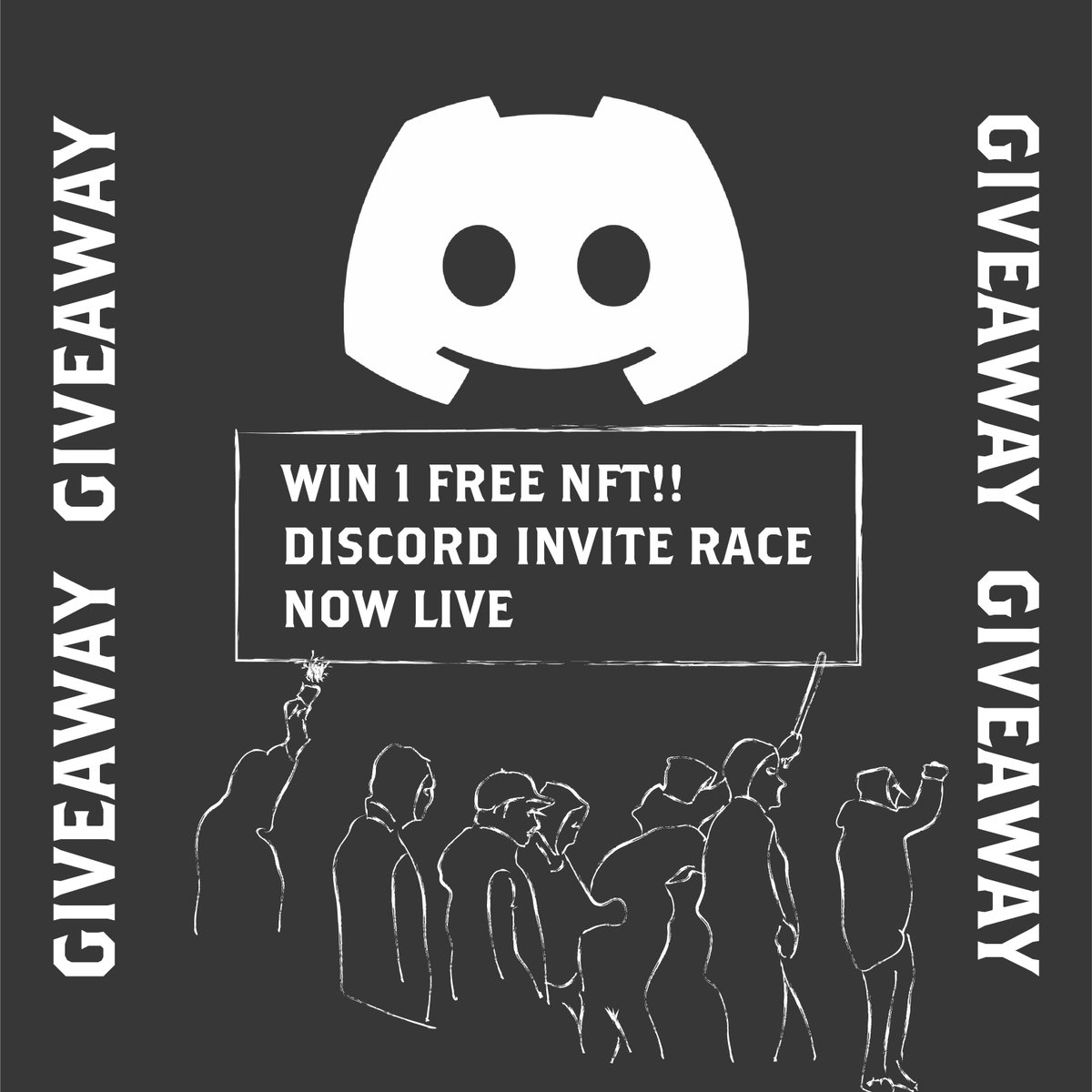 💥 ULTRAS NFT GIVEAWAY! 💥
Discord invite race is now live. 😈
1️⃣ First place (most invites): free nft 
2️⃣ Second place: whitelist 
3️⃣ Third place: whitelist 
Winner will be announced on 29/01 at 12:00 ETC
Discord: discord.gg/jcucXn29
