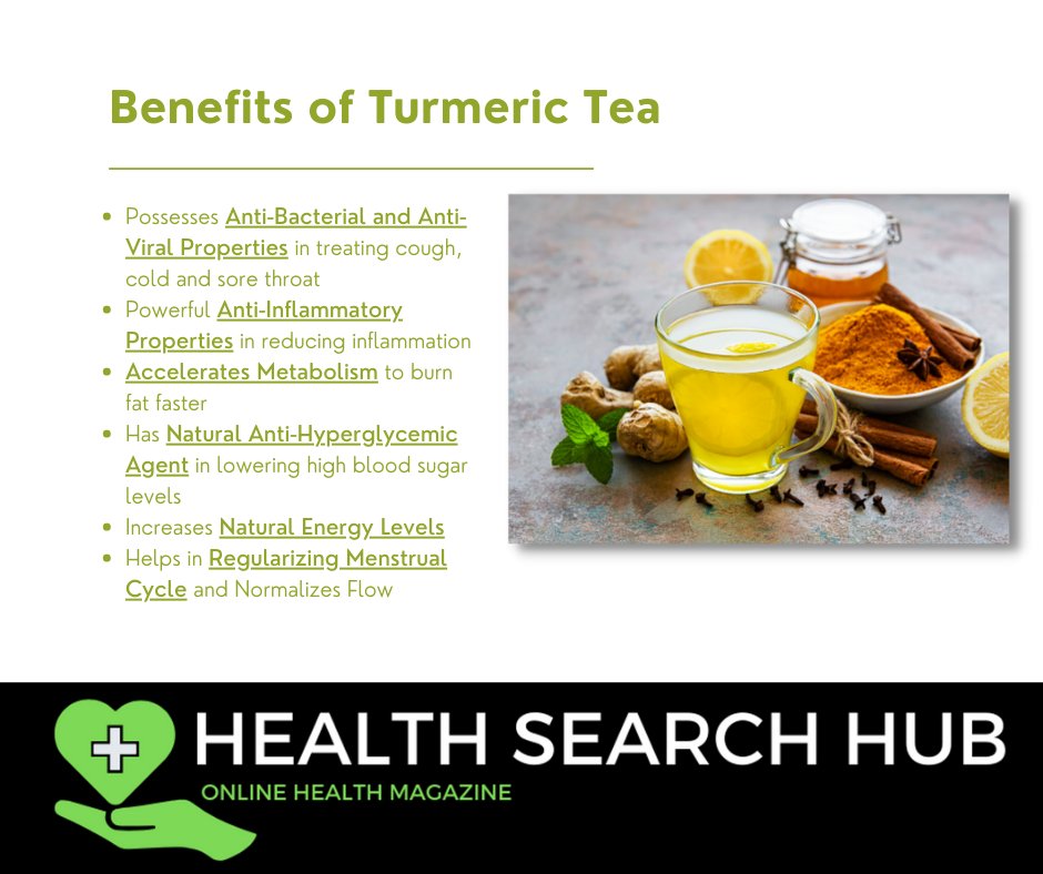 HealthNNatural's tweet photo. Get to know what are the health benefits we can get from drinking Turmeric Tea https://t.co/lwUTKIyECw https://t.co/oLyRgYxHof