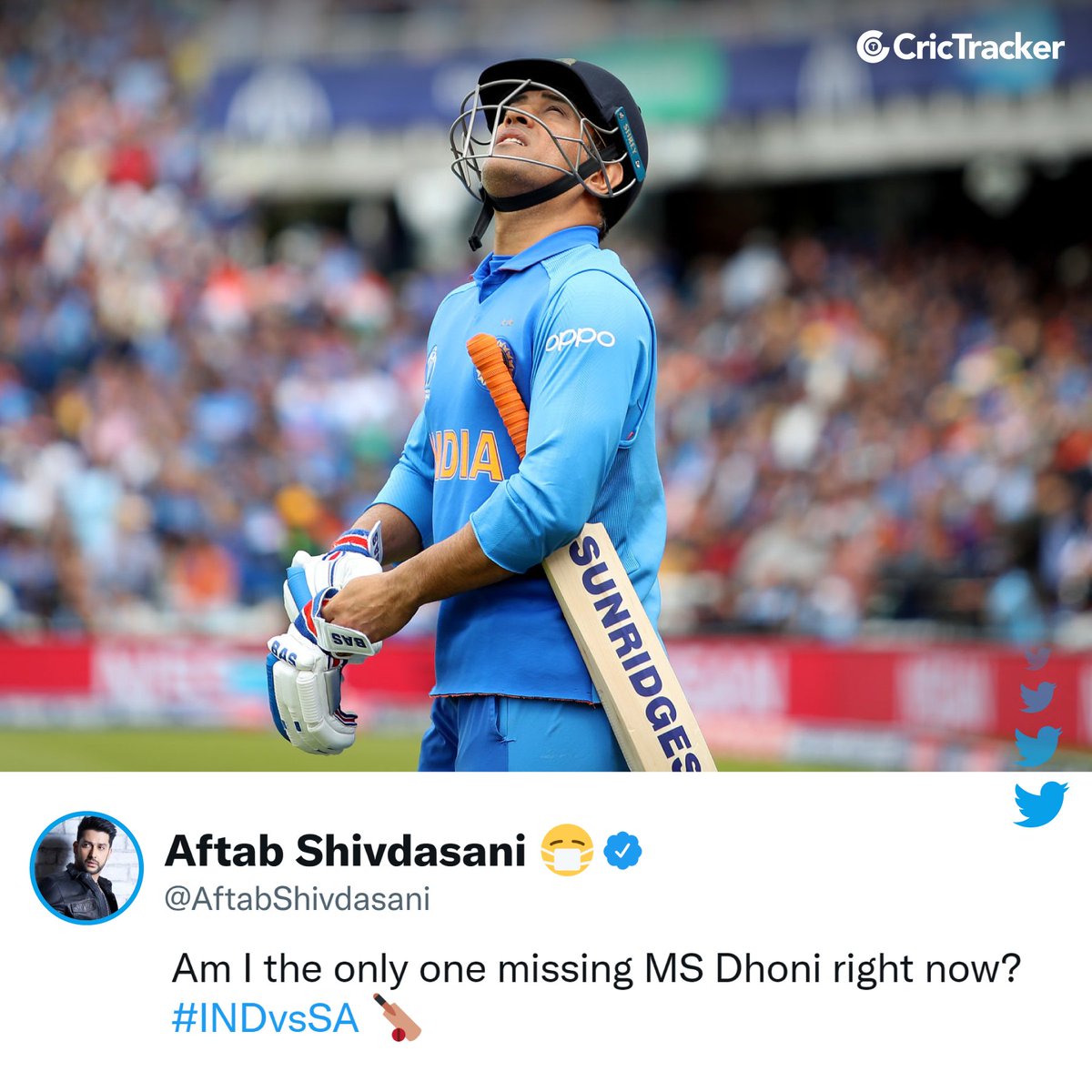 CricTracker tweet media