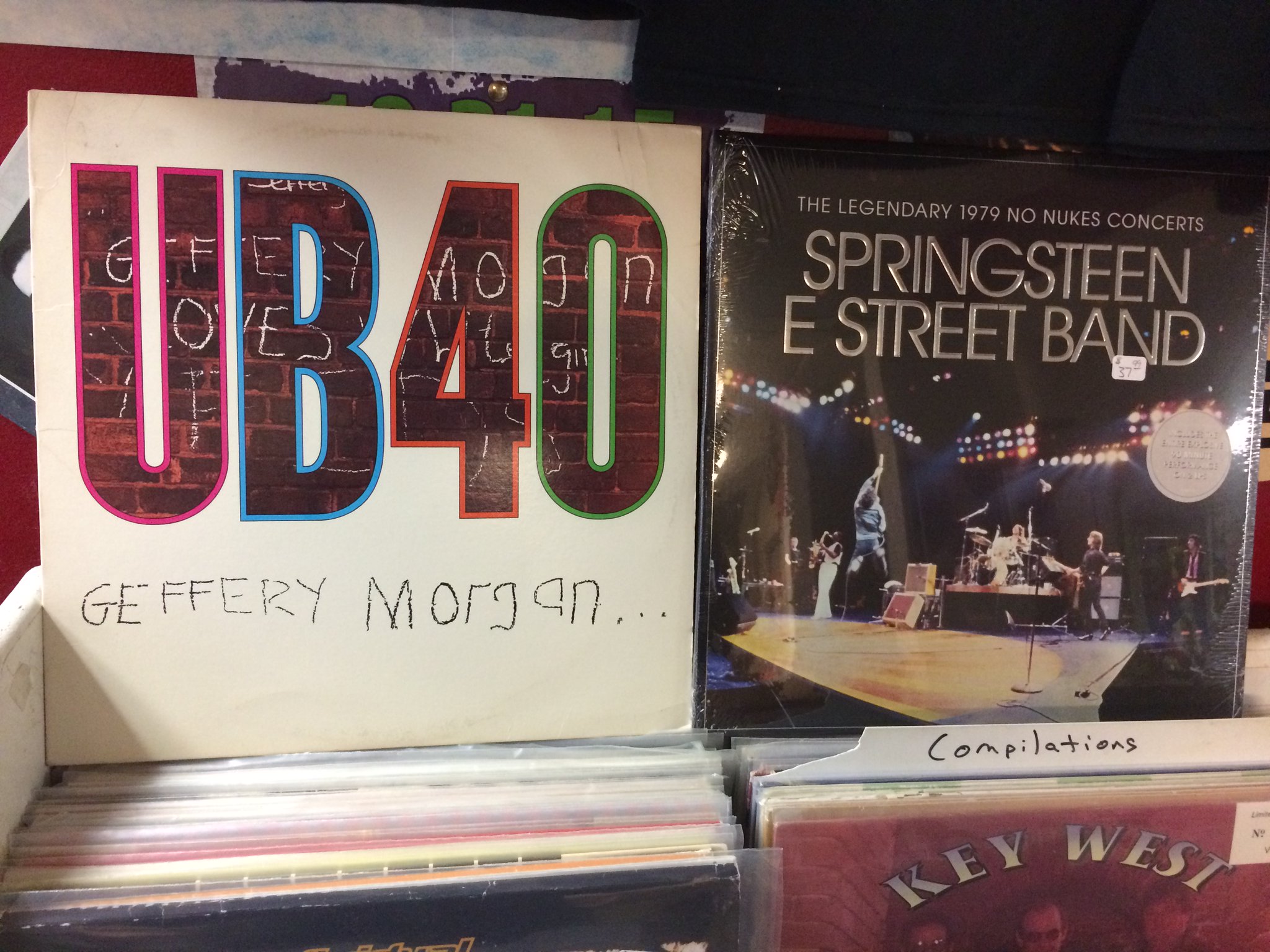 Happy Birthday to Earl Falconer of UB40 & the late Danny Federici of the E Street Band 