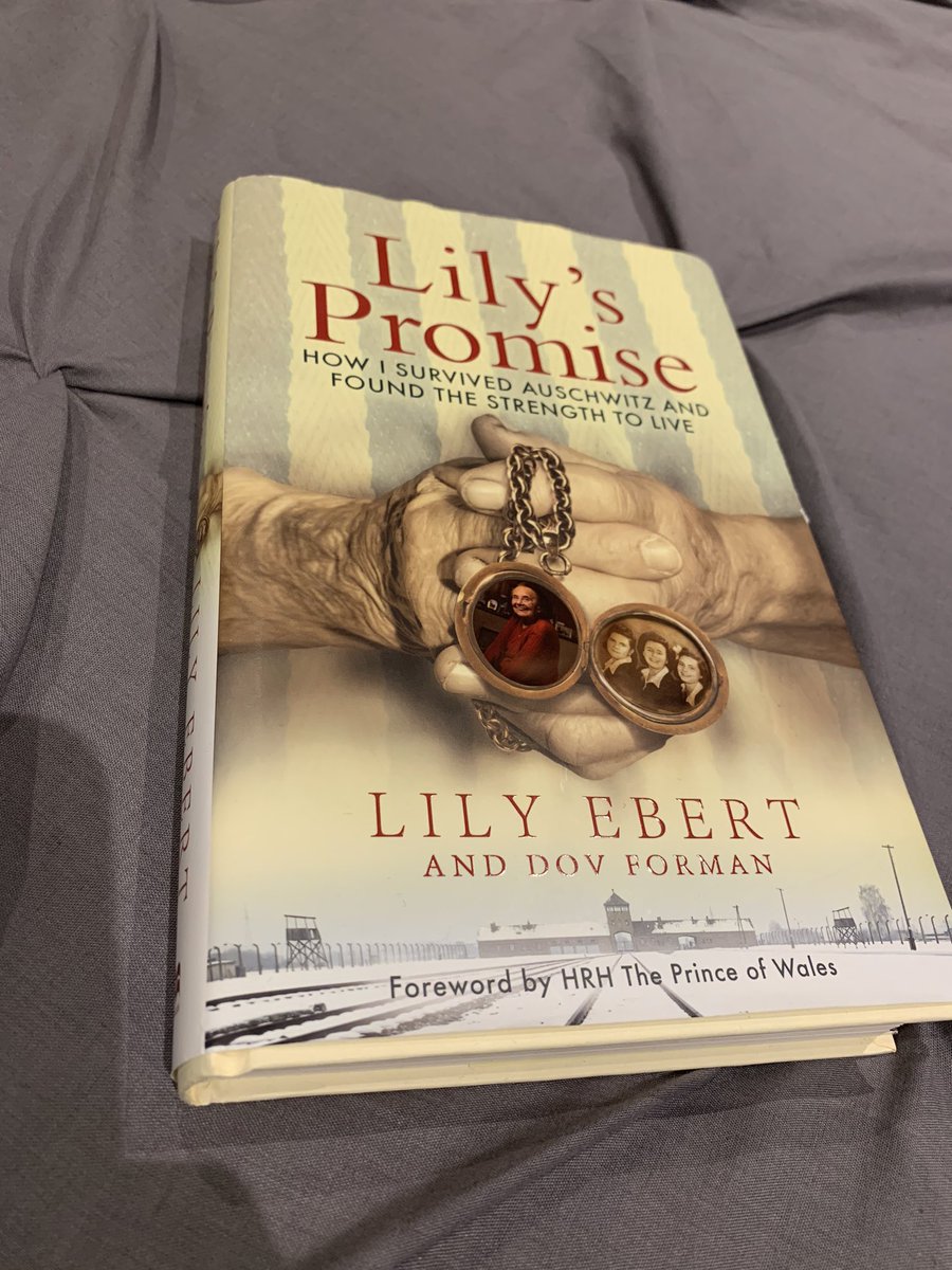 andyrooblack's tweet photo. Just finished this very moving book. Thank you Lily and @DovForman for this amazing account of strength,resilience, hope and never ever giving up. Also please follow @AuschwitzMuseum https://t.co/XXwmsnmr3Z