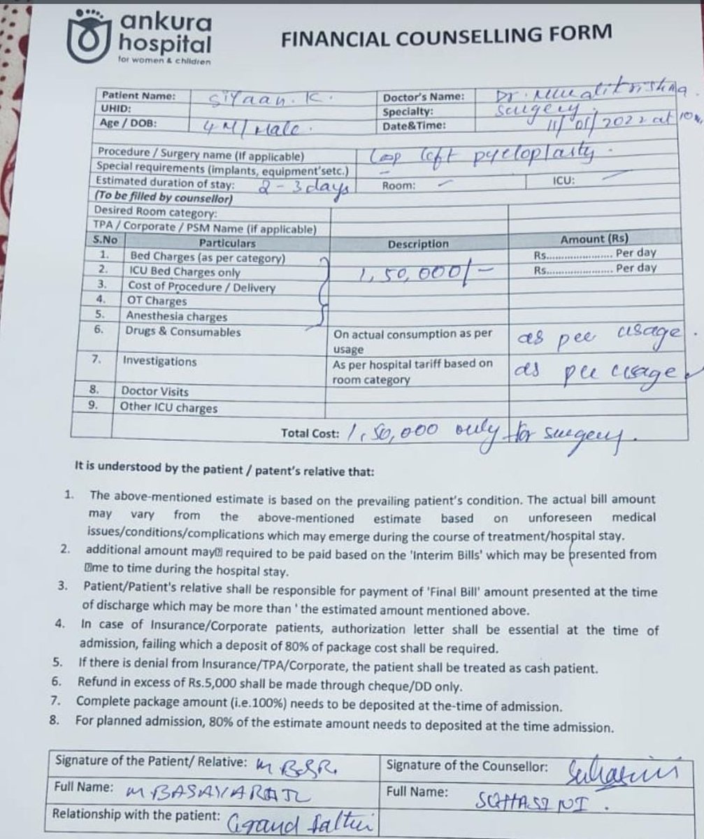 Ash20778813's tweet photo. @SonuSood sir My self M. BasavaRaj , I am dancer in telugu industry from past 30 years.. My son Siyan 4 months old needs kidney surgery.. Please help us and save my son 🙏...Please Sir Save Us @GovindAgarwal_ @SoodFoundation https://t.co/Shiv5yzE5P