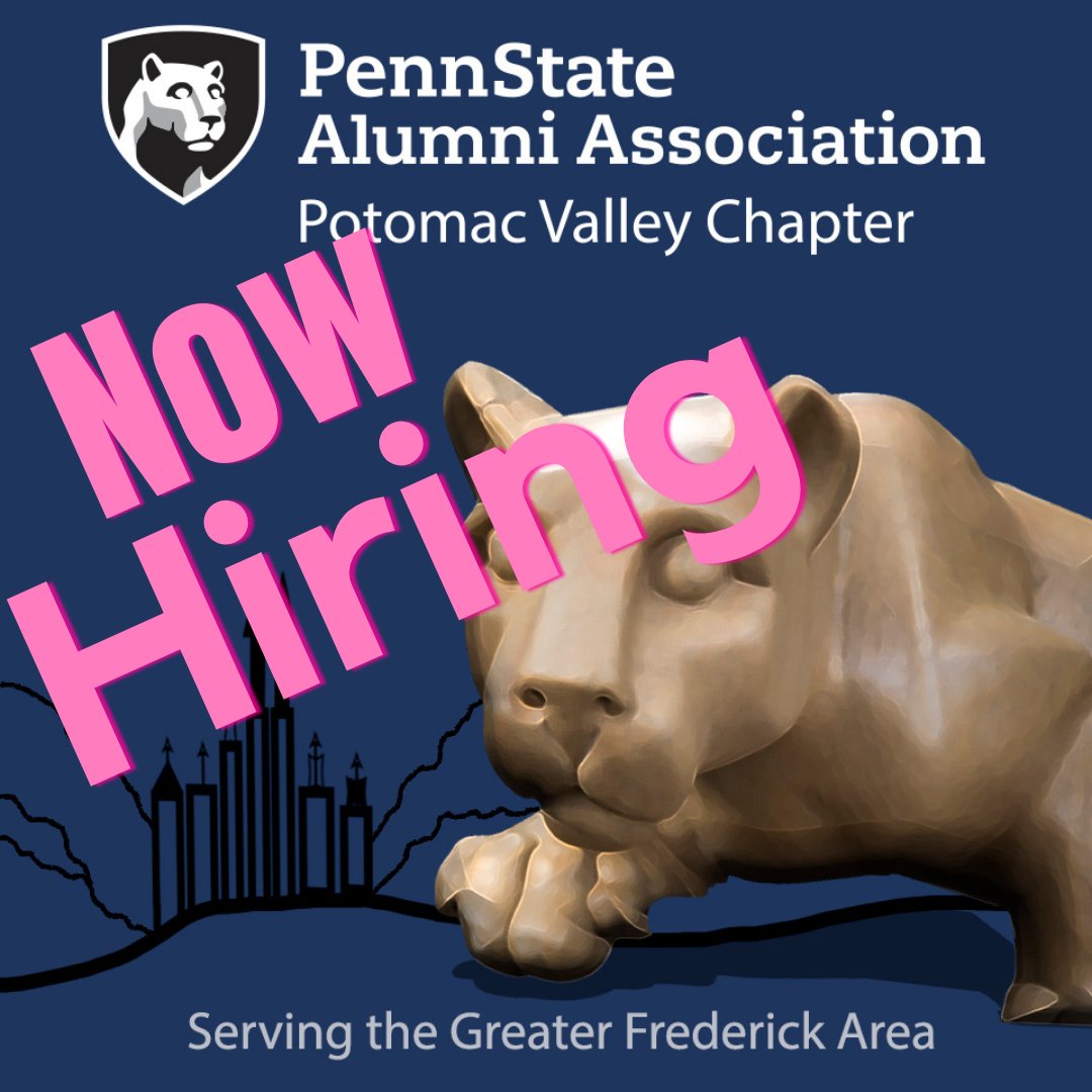 PotomacValleyCh's tweet photo. We're HIRING to fill a vacant Executive Board position.  Do you know anyone who may be our next Director of Marketing &amp; Communications? - https://t.co/DCCpSdQl8L https://t.co/jGb3UVYEpn