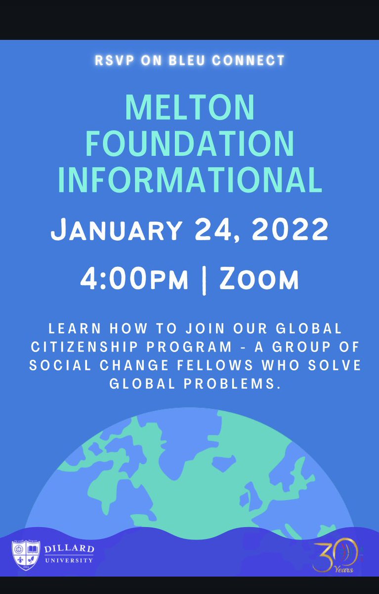 Missed the other zoom?? No worries we are having another informational!
Here is the Zoom information:
Topic: Melton Informational
Time: Jan 23 at 4:00pm
Join Zoom Meeting

zoom.us/j/95210708422?…

Meeting ID: 952 1070 8422

Passcode: melton