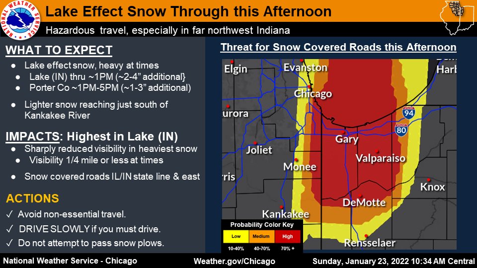 carol_stream's tweet photo. Plow crews have finished clearing the overnight snow. We are anticipating another 2-3 inches tonight. Please remember to not push or blow snow into the street when clearing your driveway.
#WeatherCommandCS https://t.co/eUxAADTRNU