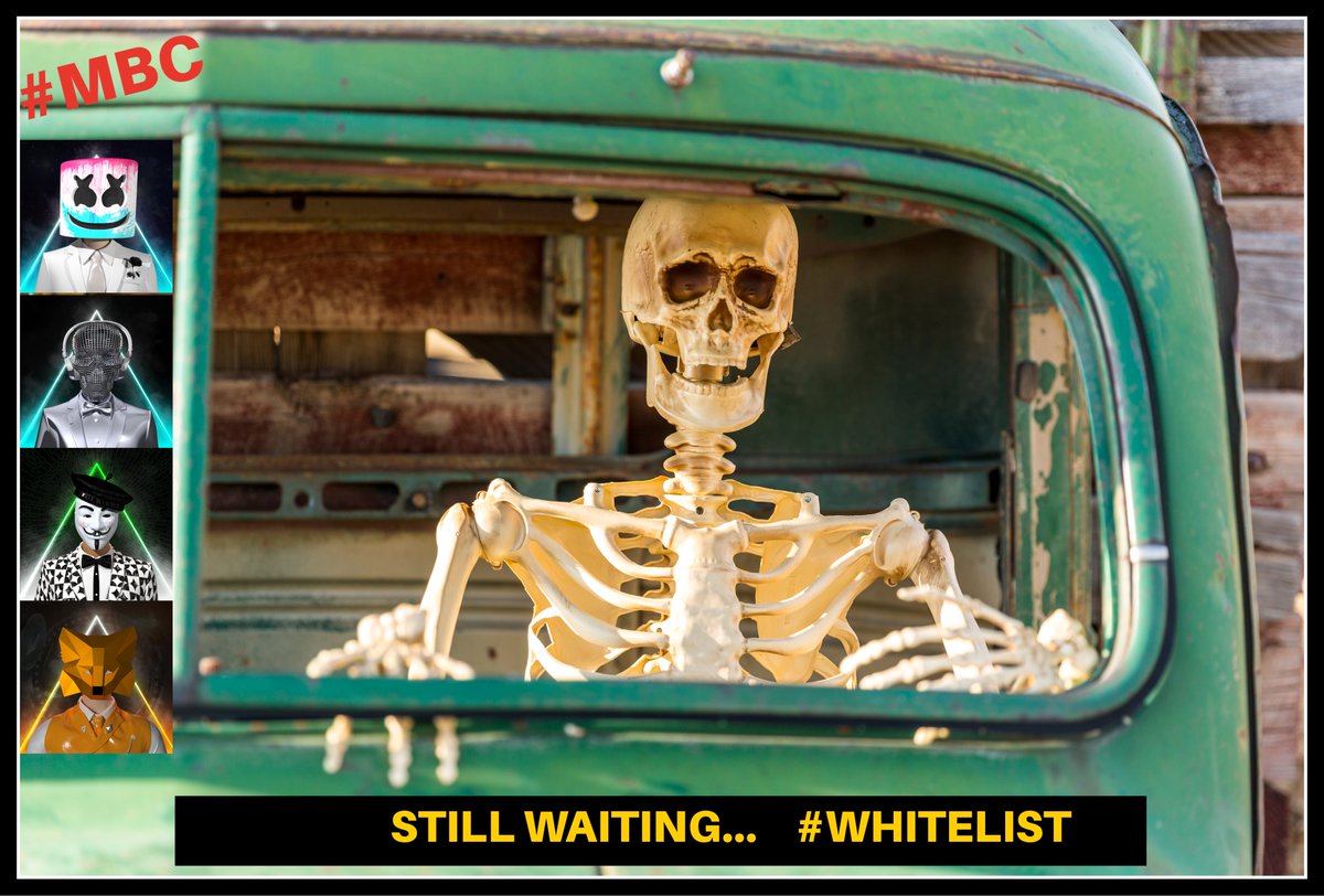 TravelAgentPost's tweet image. Still waiting to get on the whitelist! :-)  @Maskbillion_nft