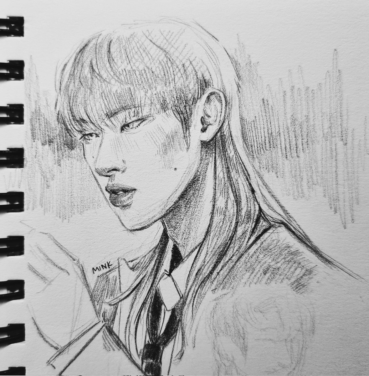 mingi sketch but his mullet is l o n g 