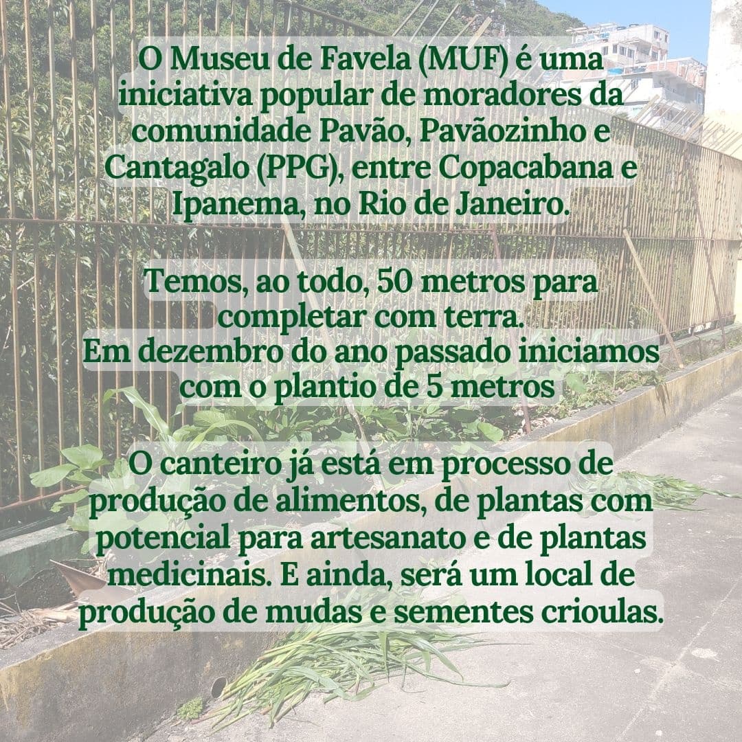pnrrj's tweet photo. #autogestao #apoiomutuo #jardimagroflorestal #agriculturaurbana #jardinagemsolidaria #nospornos https://t.co/i6roVvXldy