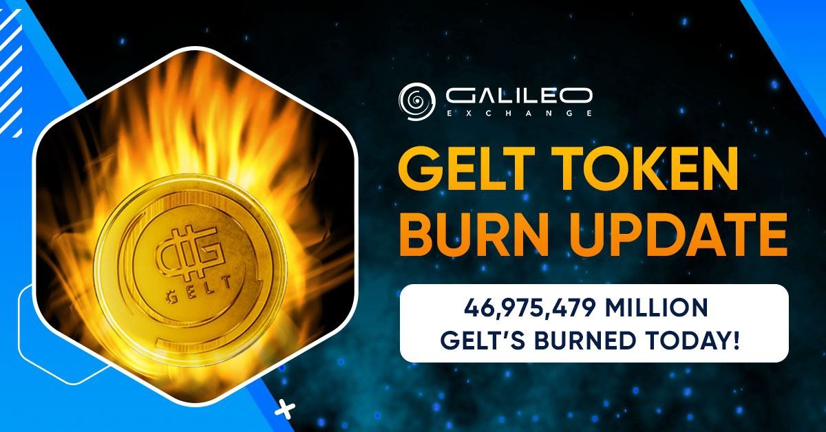 PlayTradeWinHQ's tweet photo. We're proud to announce our Token burn today,

Fulfilling the bonding curve offering by burning all the tokens sold out of the curve

A total of 46,975,479 tokens were burned from the circulating supply. GELT gradually becomes more limited in circulation.

https://t.co/lMyCQM8Zph https://t.co/Ihak34qaWR