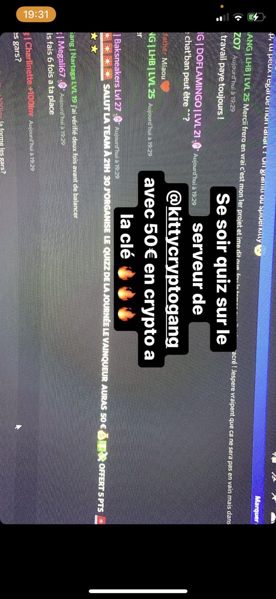 Tonight quiz <a href="/KittyCryptoGang/">Kitty Crypto Gang</a> on the 50$ project to win in crypto #cryptocrash