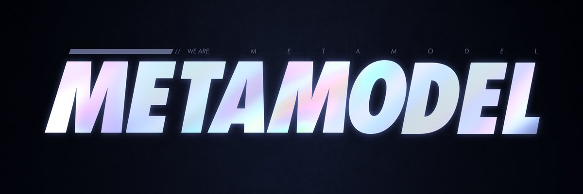 METAMODEL CLUB tweet media