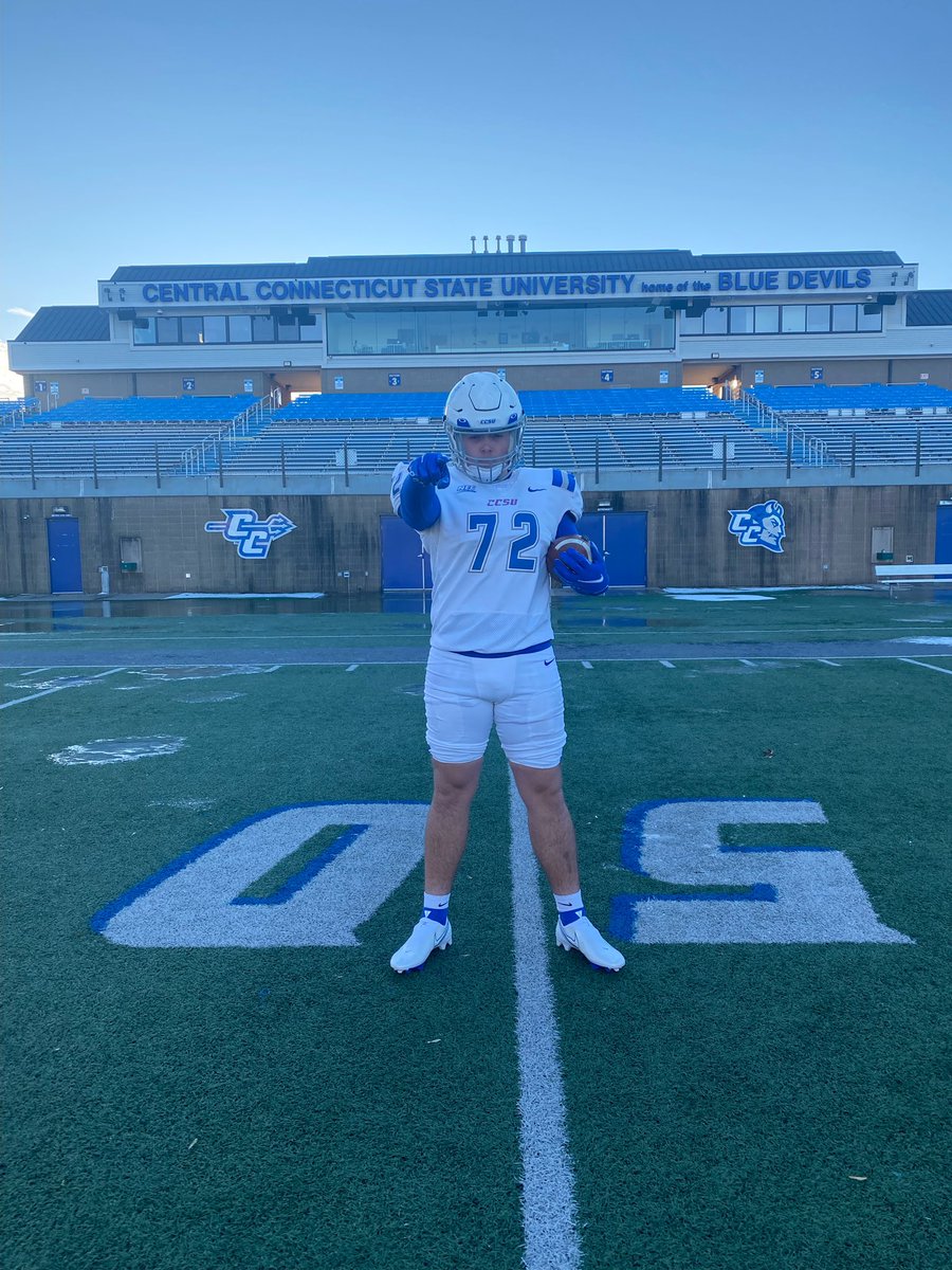 Dylan Jones (@dylan_jones72) on Twitter photo Blessed to receive an offer from Central Connecticut State University!
Thank you <a href="/Abbott_Burrell/">Abbott Burrell</a> <a href="/Coach_RMcCarthy/">Ryan McCarthy</a> <a href="/CoachStedman/">Dave Stedman</a>
<a href="/CCSUfootball/">CCSU FOOTBALL</a> for giving me this opportunity. Blessed to receive an offer from Central Connecticut State University!
Thank you <a href="/Abbott_Burrell/">Abbott Burrell</a> <a href="/Coach_RMcCarthy/">Ryan McCarthy</a> <a href="/CoachStedman/">Dave Stedman</a>
<a href="/CCSUfootball/">CCSU FOOTBALL</a> for giving me this opportunity.