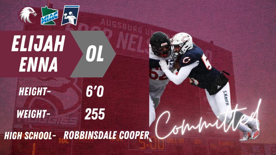 I AM ALL IN!!!🤍❤️ <a href="/77williehoward/">CoachWillieHoward</a> <a href="/DerrinLamker/">Derrin Lamker</a> <a href="/MiacFtbl/">MIAC Football Recruiting</a> <a href="/cooperhawksFB/">Cooper Hawks FB</a> <a href="/PrepRedzoneMN/">Prep Redzone Minnesota</a> <a href="/Augsburg_FB/">Augsburg Football</a>