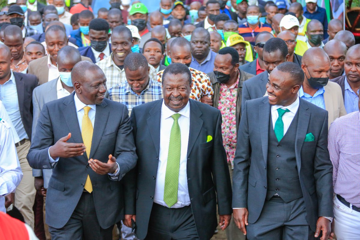 Joined Party Leaders @MusaliaMudavadi, @Wetangulam, @honkabogo and more than 100 MPs at the Bomas of Kenya in Nairobi County for the Amani National Congress (ANC) Party's National Delegates Conference.