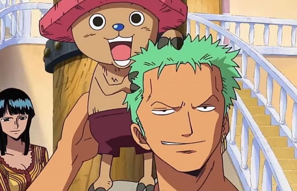 Zoro & Chopper.