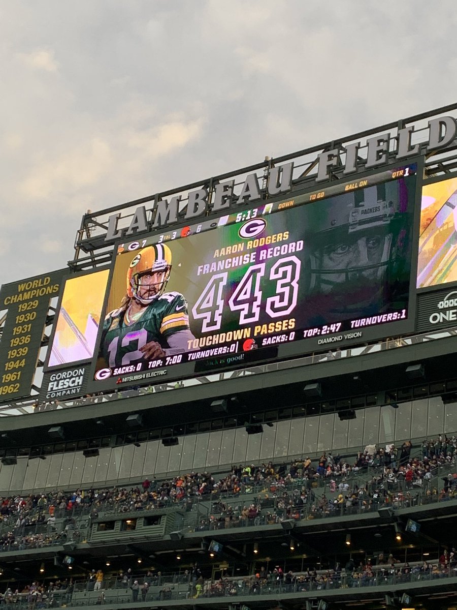 AmyKayNelson's tweet photo. But, honestly, y’all would take him in a second. #favre #favreredux #repeat #Arodvsarodg #rodgersrate https://t.co/lZabEcpXbs