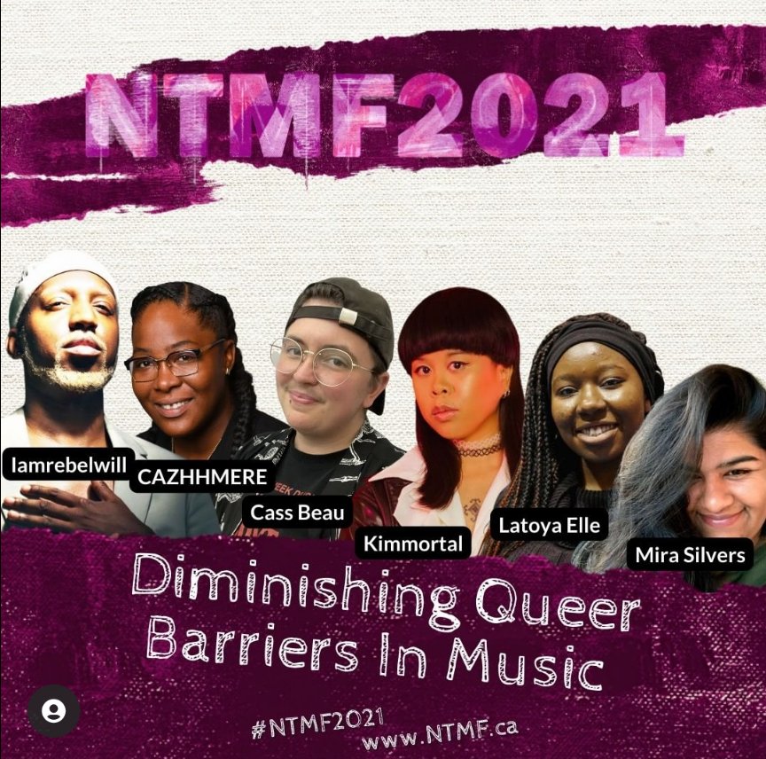 Latoya (@latoyaelle) on Twitter photo I had such a great time moderating Diminishing Queer Barriers In Music and Fire Side Chat with @MsAngelineTW, yesterday!
Thank you <a href="/KatrinaLopes/">Katrina Lopes</a> for the opportunity to be a part of the Northern Touch Music Festival!
Tune into day 4 👇🏾 showpass.com/ntmf2021confer… I had such a great time moderating Diminishing Queer Barriers In Music and Fire Side Chat with @MsAngelineTW, yesterday!
Thank you <a href="/KatrinaLopes/">Katrina Lopes</a> for the opportunity to be a part of the Northern Touch Music Festival!
Tune into day 4 👇🏾 showpass.com/ntmf2021confer…
