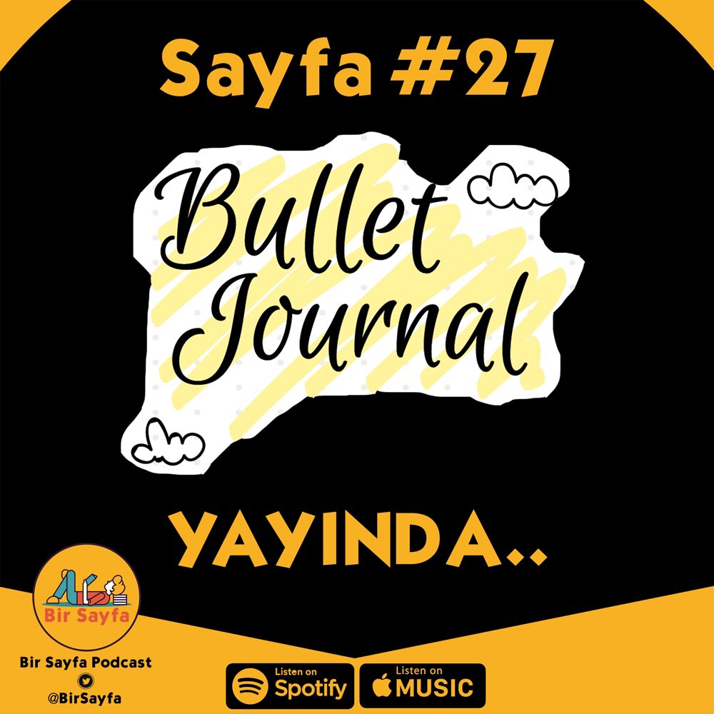 BirSayfa's tweet photo. 3.sezon ile karşınızdayız🎉🎉 Heyecanla yayına aldığımız bu bölümde bir kişisel ajanda/günlük oluşturma metodu olan BuJo’dan behsettik✌️Spotify’dan kanalı takip edip destek olabilirsiniz🤍 https://t.co/vuzPUPdrd6 https://t.co/eC0AMKM0pR