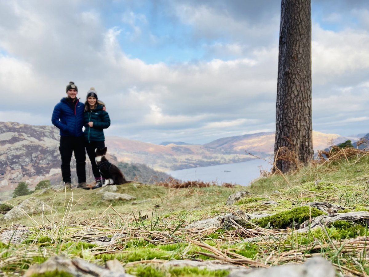 Headed up to Lanty’s Tarn this afternoon but #StormArwen’s tree felling had other diversions for us… #Ullswater #Patterdale #LakeDistrict #Cumbria