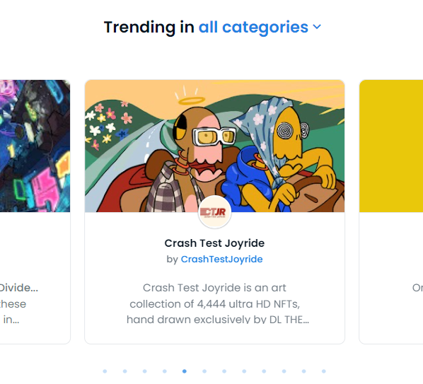 Today we're trending on #opensea, tomorrow the WORLD 🌎