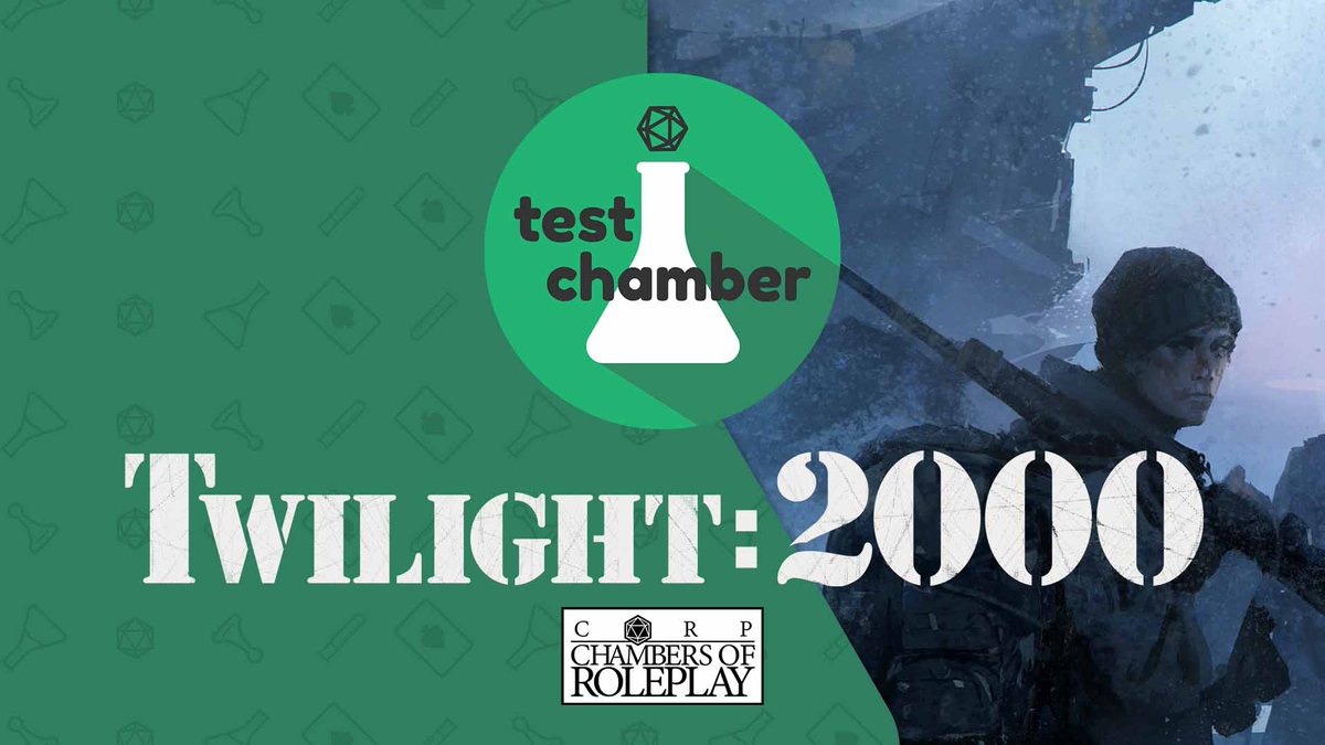 JamesCORPTV's tweet photo. We’re live now on Twitch with Test Chamber: Twilight 2000 is now live! As we start playing Twilight 2000 from Free League for the 7-week campaign, please come and support Chambers of Roleplay! https://t.co/o7Z0PHnlUu
@GodlessPolecat @brokeshep @talltomwright @FreeLeaguePub #ttrpg https://t.co/lVyXTj7The