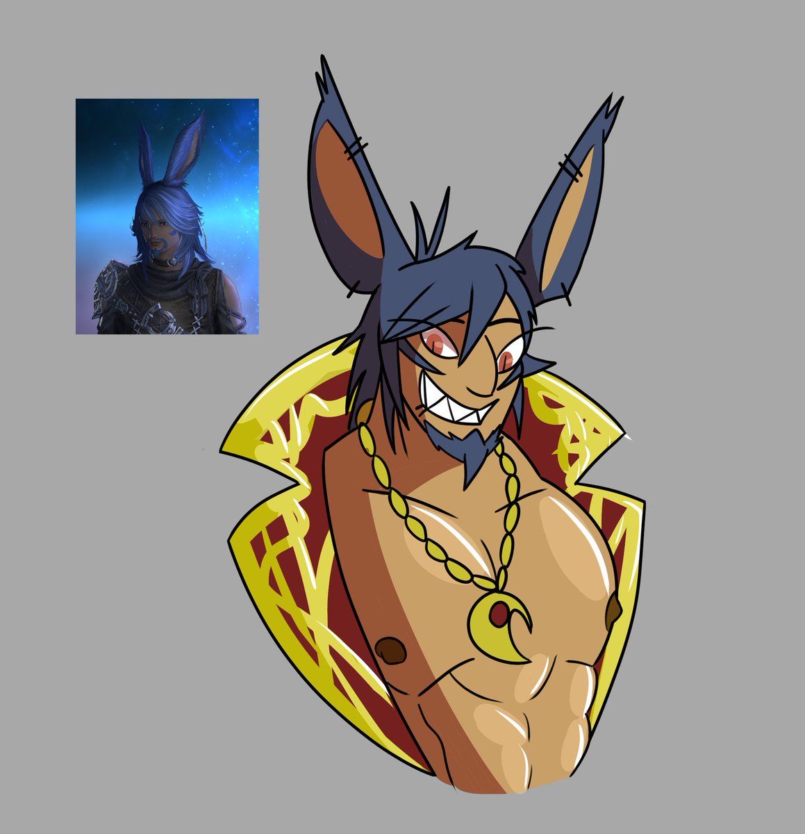 _SurfBear's tweet photo. I haven't played Endwalker I just have bunny brainworms https://t.co/uXfi4J56S1