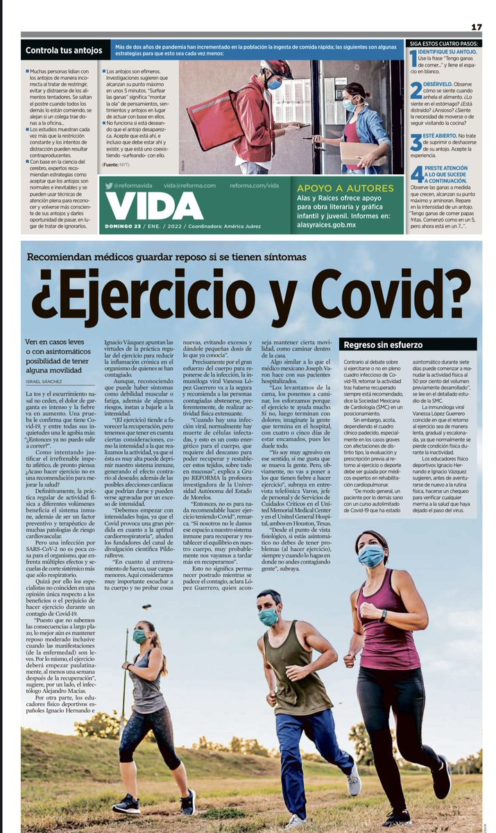 doctormacias's tweet image. Ejercicio y Covid.