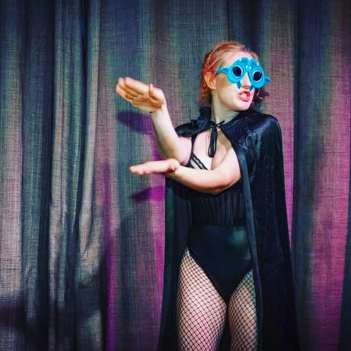 💋Performer Announcement💋
Rach Leonard is a mish mash of clown, comedy and the unsexiest burlesque you ever did witness. Join her as she trundles through what is arguably the world's most irritating children's hit song,  allowing it to permeate your brain, and never ever leave..