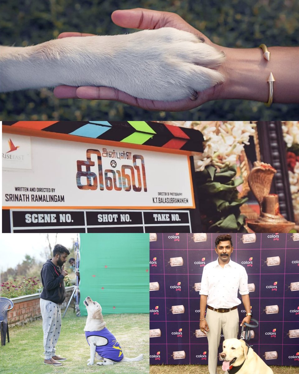 A PROMISE between Amigo & I was made years ago. To be exact it was 2016. We PATIENTLY worked on it to see the light till 6 Feb 2022.
A Big THANK YOU to all the Kids, Pet Lovers, Families, Press & Media for spending your valuable Sunday for #AnbullaGhilli Premiere.
@ColorsTvTamil
