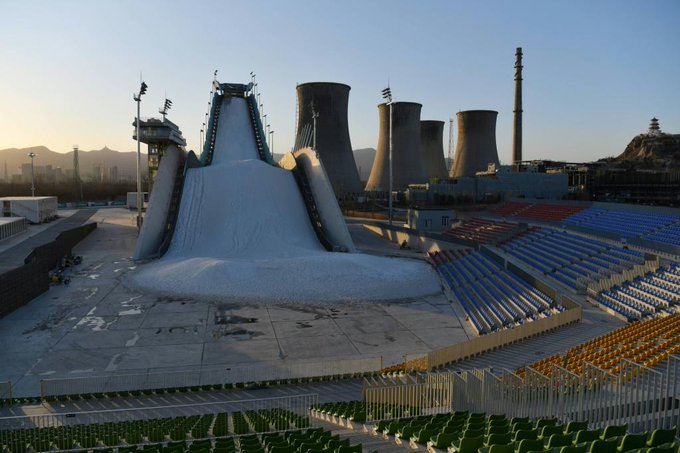 China built a Ski Jump next to a Nuclear power plant? #BoycottChina https://t.co/tbGODB97sk<a href="/tag/boycottchina"class="tags"><span>#boycottchina</span></a>