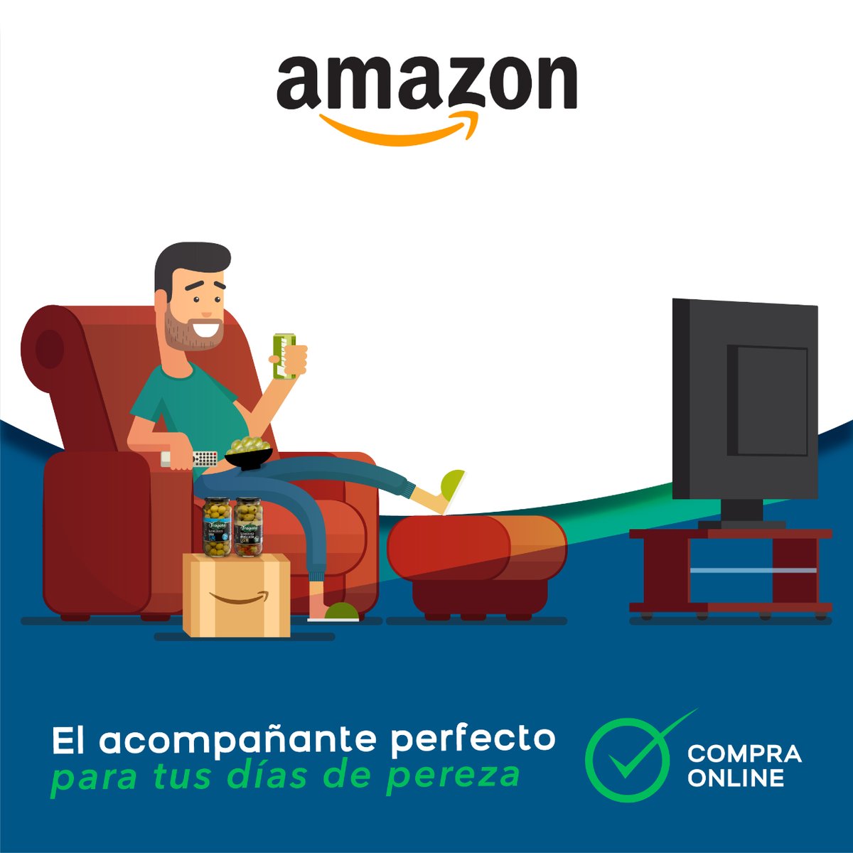 ¿Sigues en modo pereza? 🥱

Es que no puede ser… y encima nosotros te traemos el picoteo para no dejarte solo 🙊

¿Cuál es tu preferido? 

📲 amzn.to/2Ygkb4A   

#FragataEnAmazon #Fragata #TuPausaMediterránea
