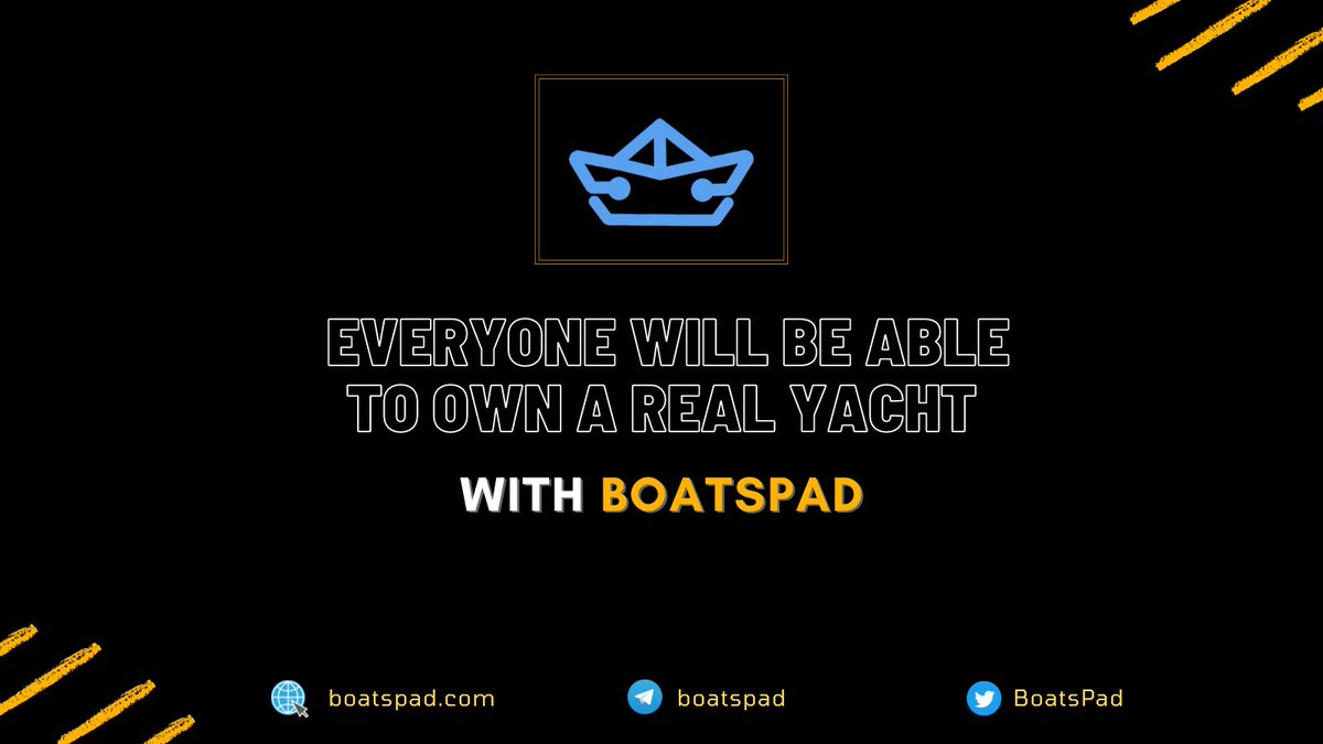 Boats Pad tweet media