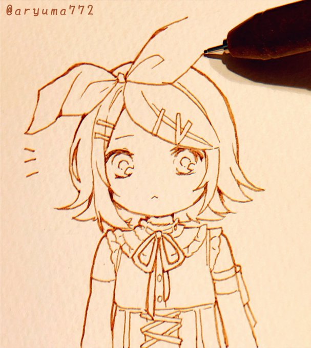 #prsk_FA 
ニーゴリンちゃんぬりぬり再掲 