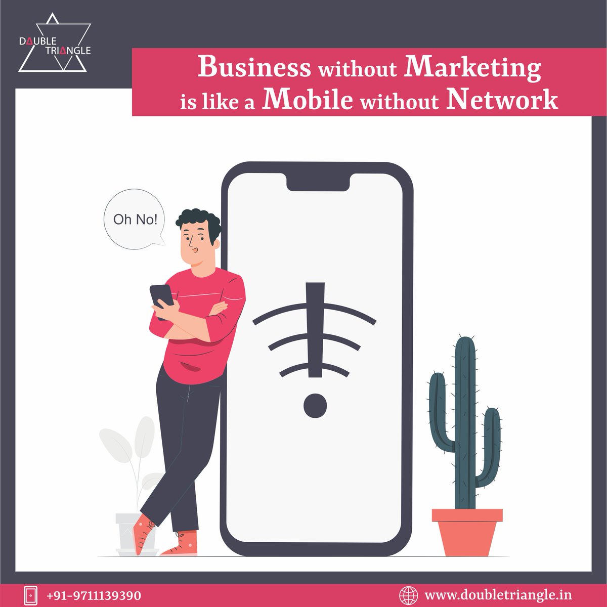double_triangle's tweet photo. Not satisfied with your business growth? 
No worries, just don't ignore the power of digital marketing. 
Contact us for expert marketing strategies to take your business to next level.

#digitalmarketingagency #doubletriangle #digitalmarketingstrategy #growyourbusiness #marketing https://t.co/vgK2zBPr6G