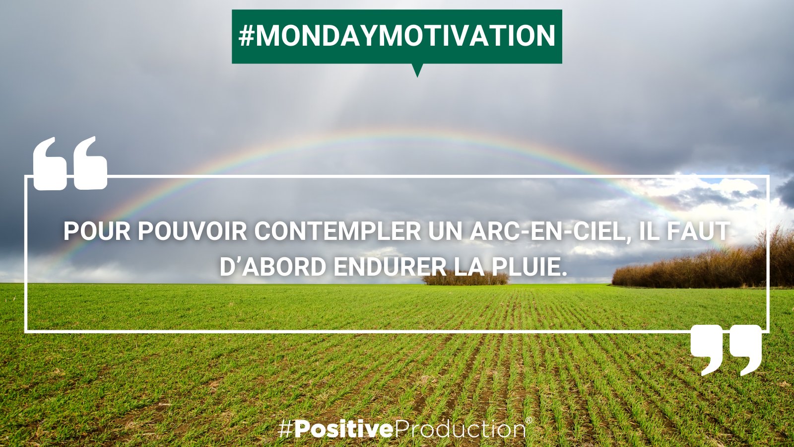 De Sangosse Mondaymotivation Une Citation Pour Bien Commencer La Semaine Pour Pouvoir Contempler Un Arc En Ciel Il Faut D Abord Endurer La Pluie Bonne Semaine Positiveproduction De Sangosse Mondaymotivation Une Citation Pour Bien Commencer La Semaine Pour Pouvoir Contempler Un Arc En Ciel Il Faut D Abord Endurer La Pluie Bonne Semaine Positiveproduction