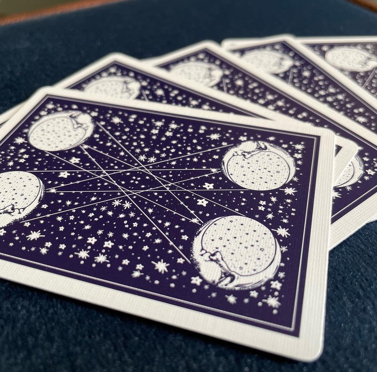 Huge thanks to the latest backers of my exciting crowdfunding campaign for these stunning playing cards with all profits going to <a href="/BreatheAHR/">Breathe Arts Health Research</a> Magic: Lydia Hayes; Valerie Levett; Rhonda Rolland; John W J McDonald 🎉 WATCH THE VIDEO: indiegogo.com/projects/midni…