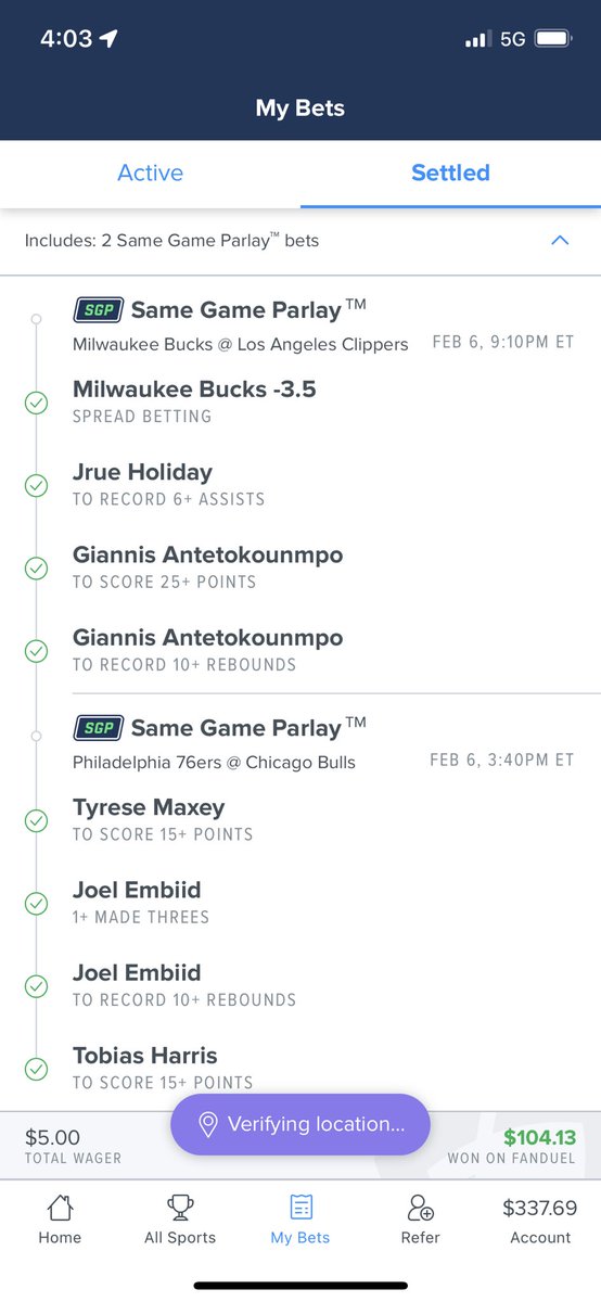 DuhhZach's tweet photo. Not a bad weekend on @FDSportsbook https://t.co/RvhnBR9sC4