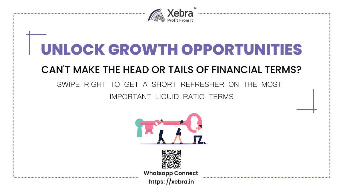 xebradotin's tweet photo. Learn the financial ratios that give a better perspective about your business. 

Xebra helps with jargon-free and actionable insights to help you make timely decisions.

To know more, click here: https://t.co/IfMEMrIsVa
 
#FinancialBook #BusinessInsights #Growth #Profit #Learning https://t.co/JHqzYXChxr