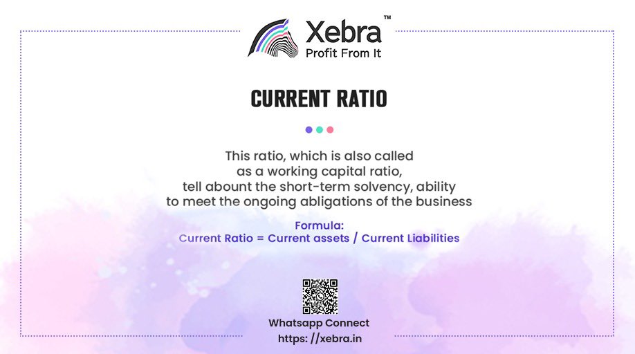 xebradotin's tweet photo. Learn the financial ratios that give a better perspective about your business. 

Xebra helps with jargon-free and actionable insights to help you make timely decisions.

To know more, click here: https://t.co/IfMEMrIsVa
 
#FinancialBook #BusinessInsights #Growth #Profit #Learning https://t.co/JHqzYXChxr