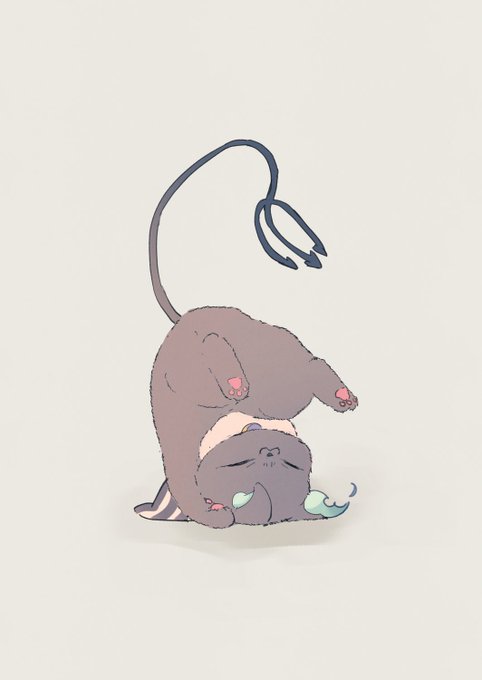 「grey background tail」 illustration images(Popular)