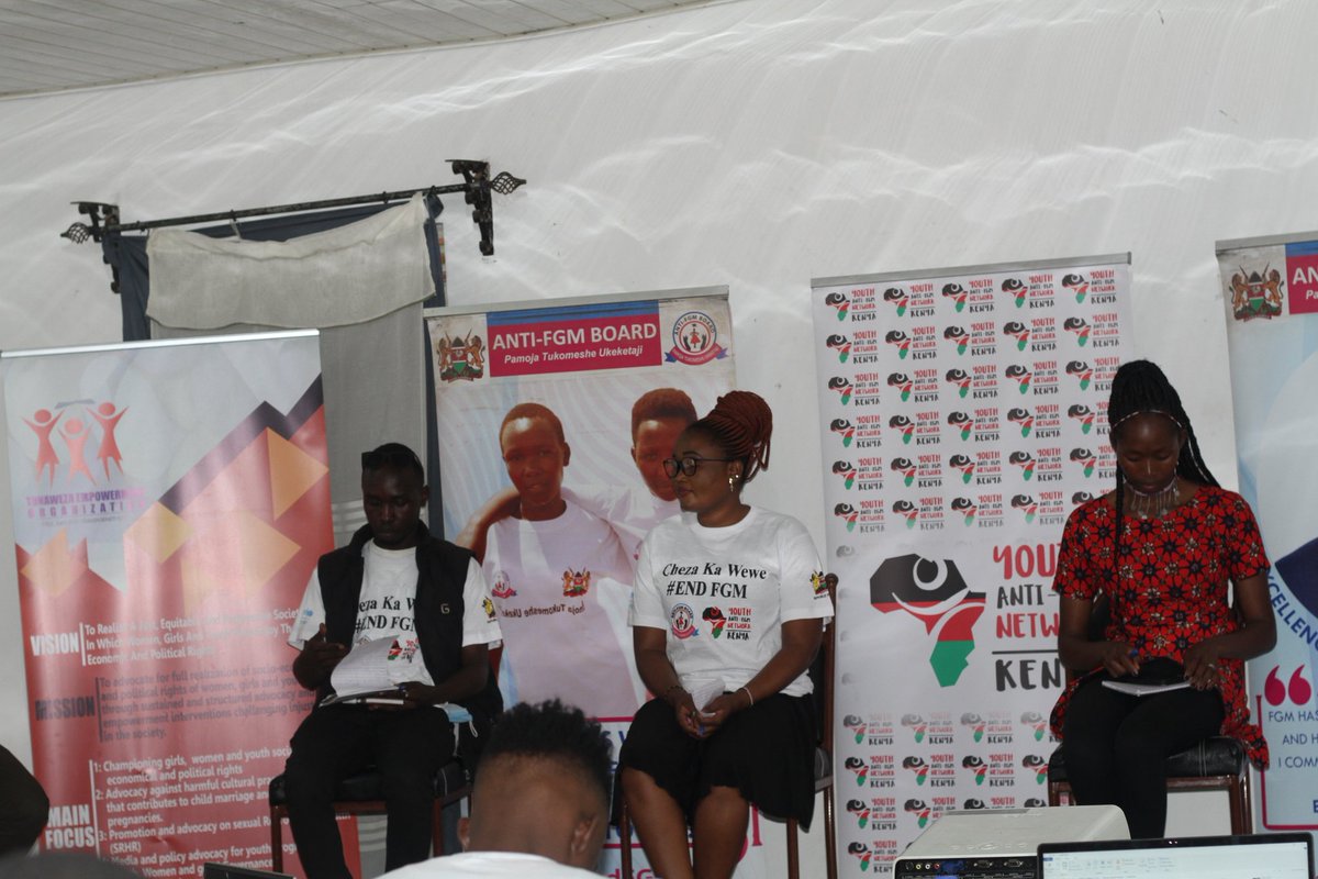 Emmanuelmwita97's tweet photo. Invest in Young people, capacity build them and meaningfully involving them in multi sectoral approaches to address social injustices,harmful practices and #EndFgm  in our communities. @YouthAntiFGMKe @AFGMBoard @TunawezaEmpower 
#InvestDontRest 
#ZeroToleranceForFGM https://t.co/UYQkiAkIRy