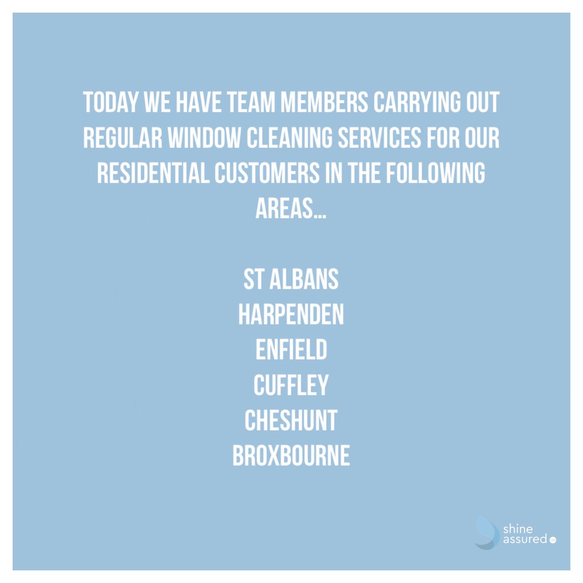 The team’s whereabouts today #TeamShine