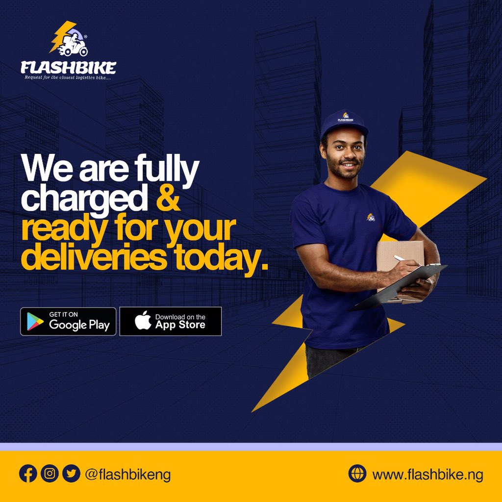 flashbikeng's tweet photo. It’s Monday 🙌🙌🙌 and we are fully charged to bring smiles to your face.
Got any errands to run today/ this week? Let us take care of that for you.
We are fast, efficient, reliable and we are at your your service.
#flash
#flashbike
#anewmodel
#logistics https://t.co/YMVuqEmUFS