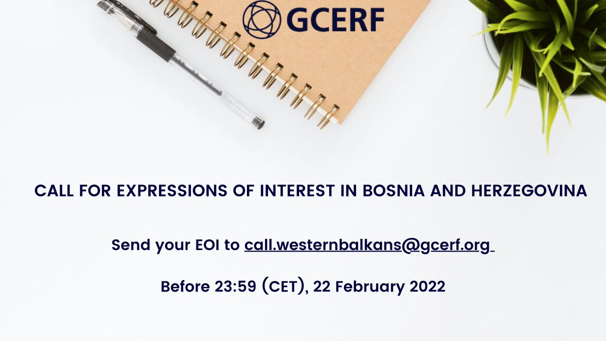 theGCERF's tweet photo. #Funding opportunity!
Are you a #CSO working on rehabilitation and reintegration of #RFTFs & their families in Bosnia and Herzegovina?
Join our session this Thursday, 10 Feb at 10h CET to learn more.
β‘οΈhttps://t.co/qQFoeveV96
Application details: https://t.co/5V2wRtv8qL https://t.co/GIFzE2Juj4
