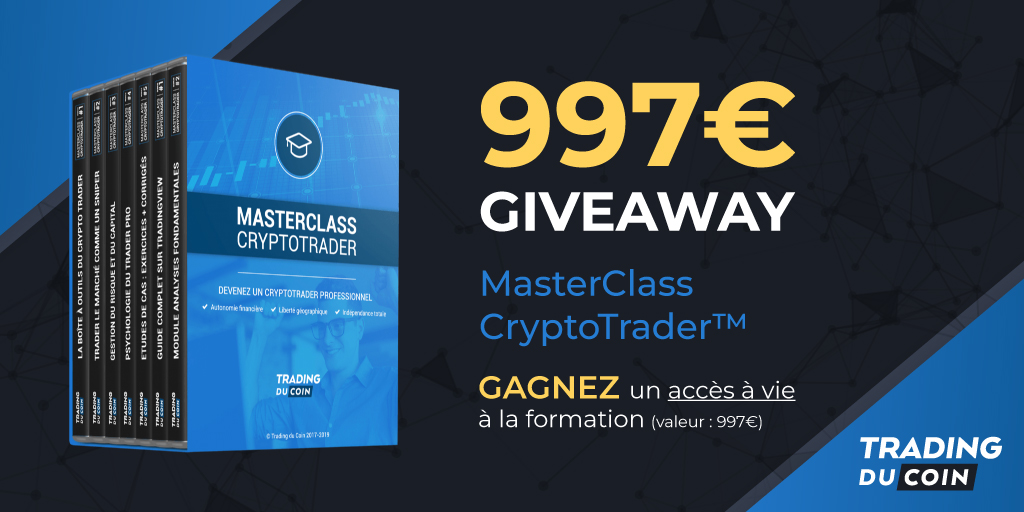 CryptoTraderOff's tweet image. 🎁#GIVEAWAY FÉVRIER🎁

Participez à la nouvelle opération mensuelle organisée par le #TradingduCoin 🎉 À gagner ce mois-ci : un accès à vie à la MasterClass #CryptoTrader™ d'une valeur de 997€ 🔥

✅ RT + Follow
⏱️ TAS : vidéo d'analyse du 22/02

👉 bit.ly/3guXf7r