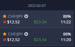 07 Feb '22
Expected profit: $9.57
------------
Profit made: $21.62

#trading #binaryoptions #compoundinterest #forex #cryptocurrency #Crypto